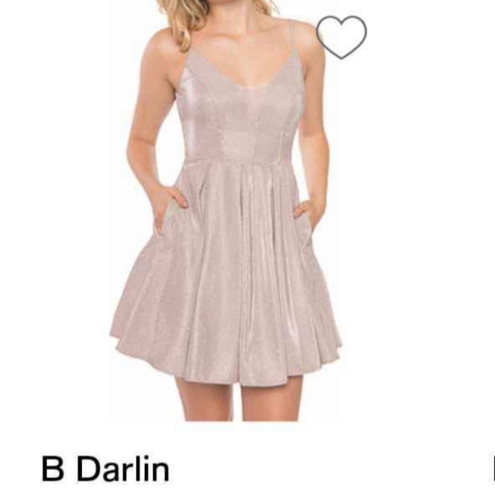 Junior’s Dress Champagne color, New with tag size 7/8